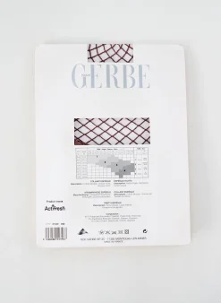 Collants Gerbe Marron Fonce