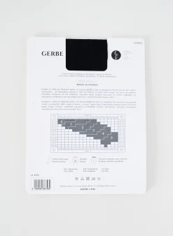 Collants Gerbe Noir