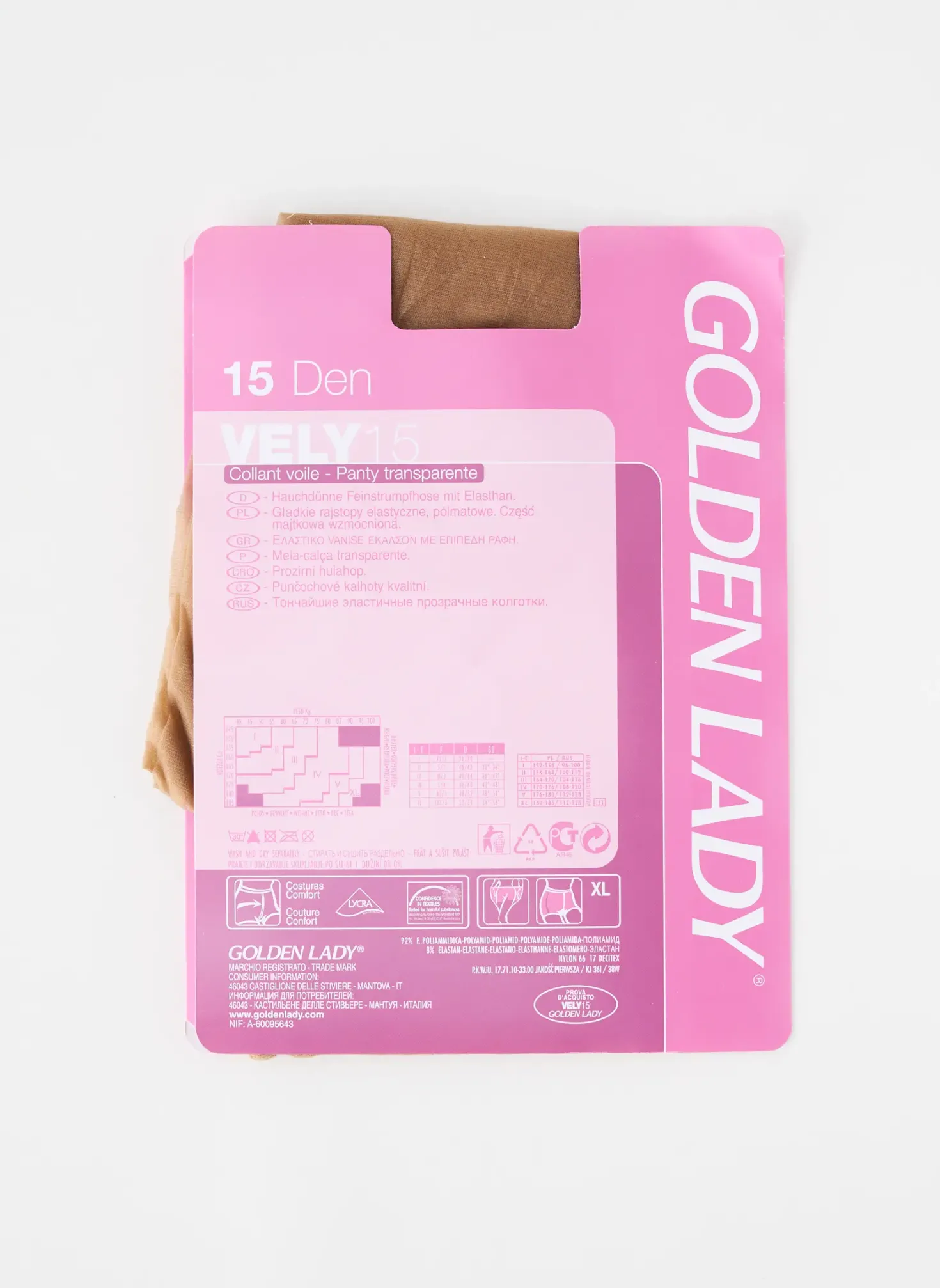 Collants Golden Lady Beige