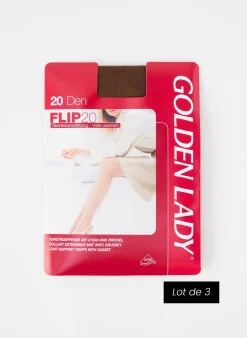 Collants Golden Lady Marron