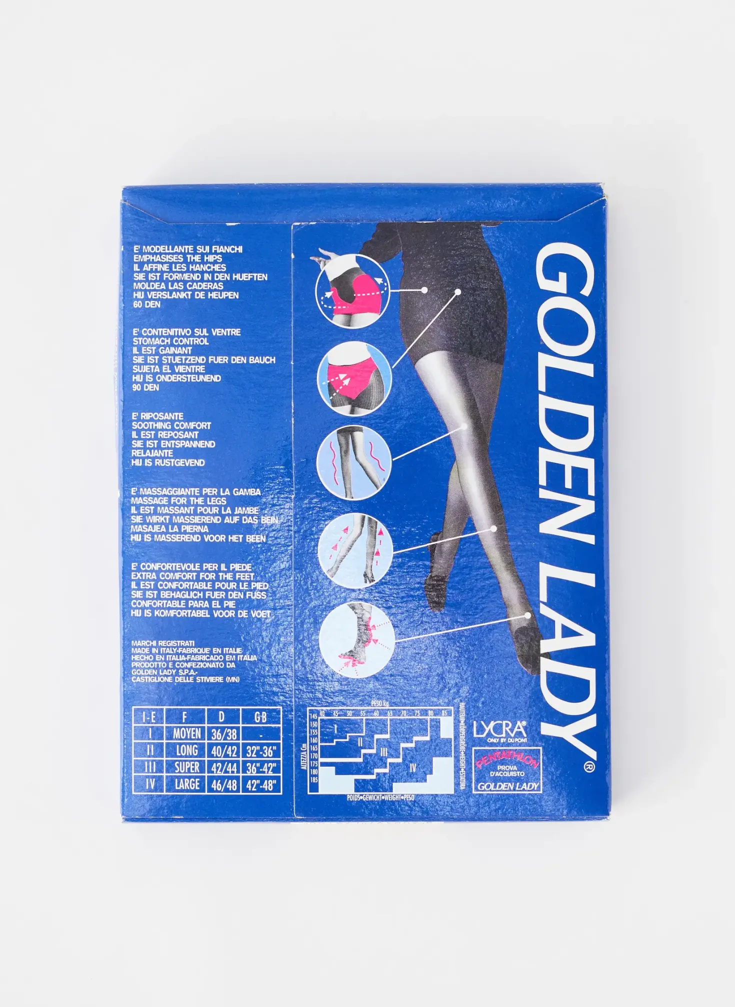 Collants Golden Lady Marron