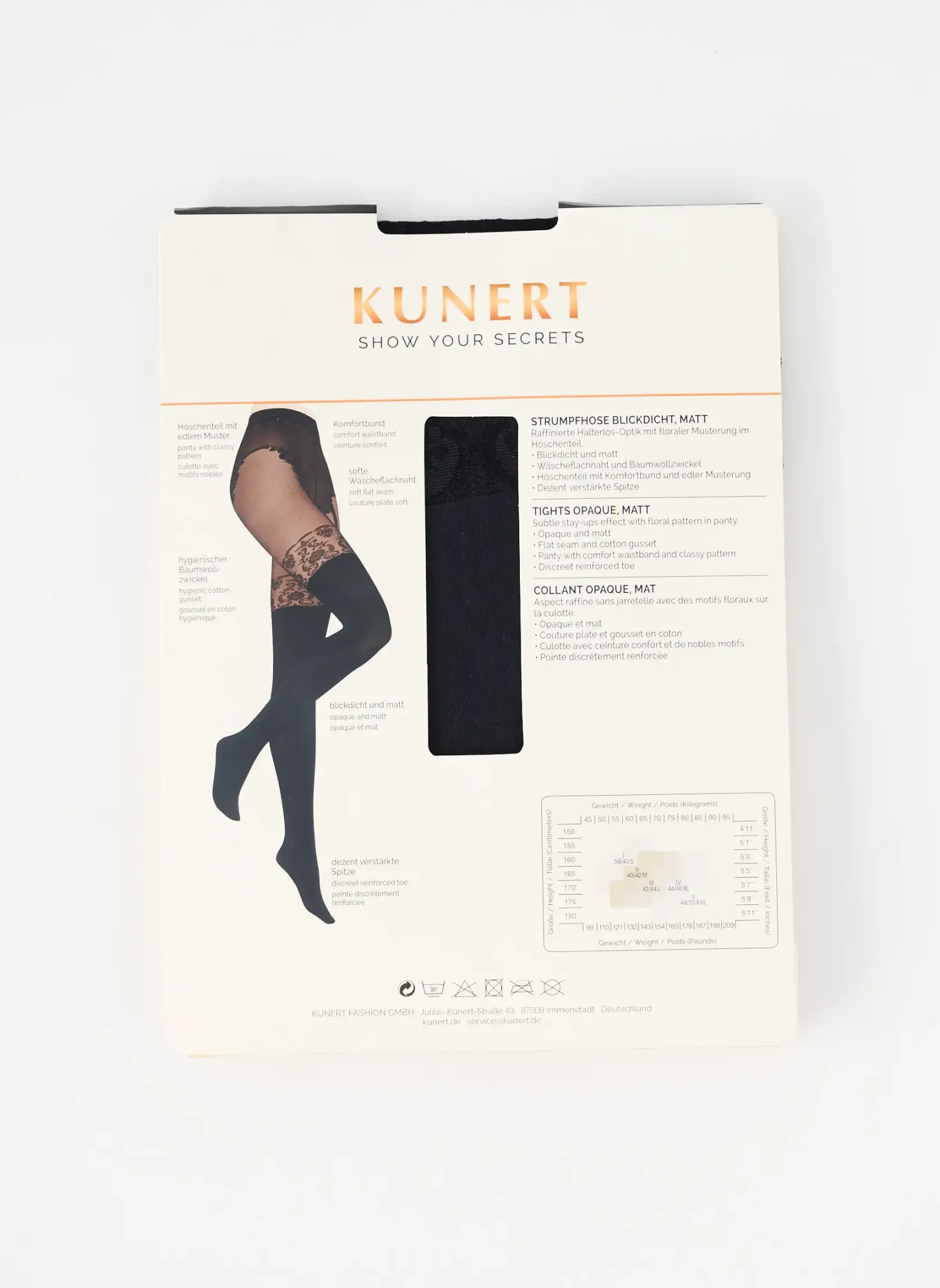 Collants Kunert Noir