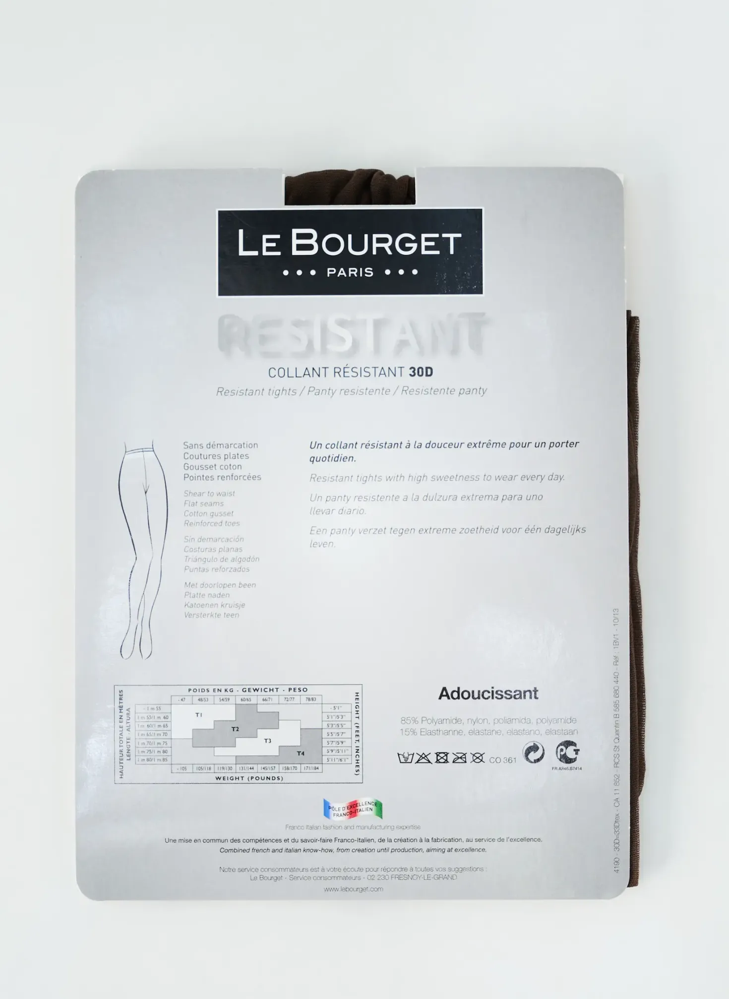 Collants Le Bourget Marron