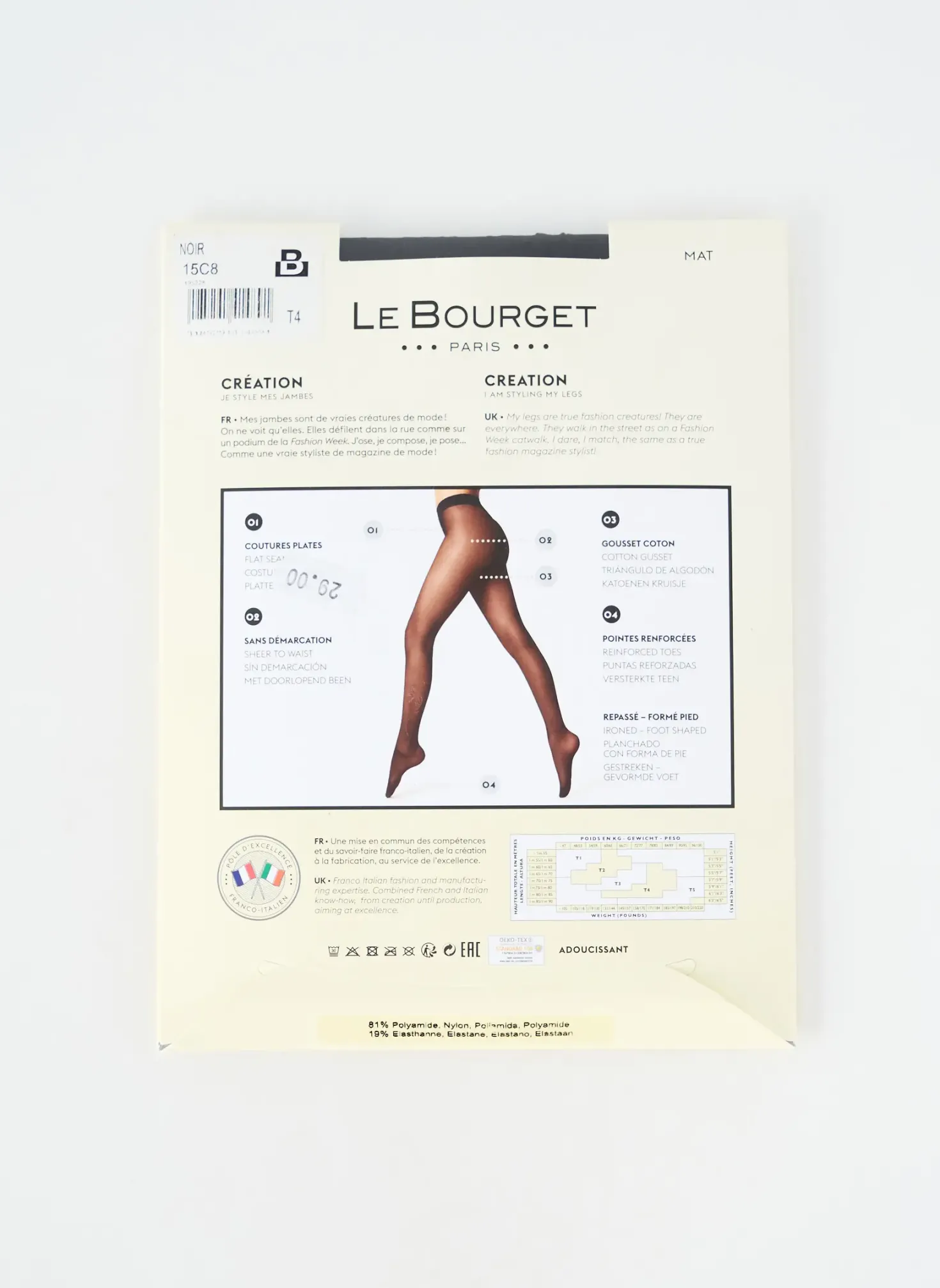 Collants Le Bourget Noir