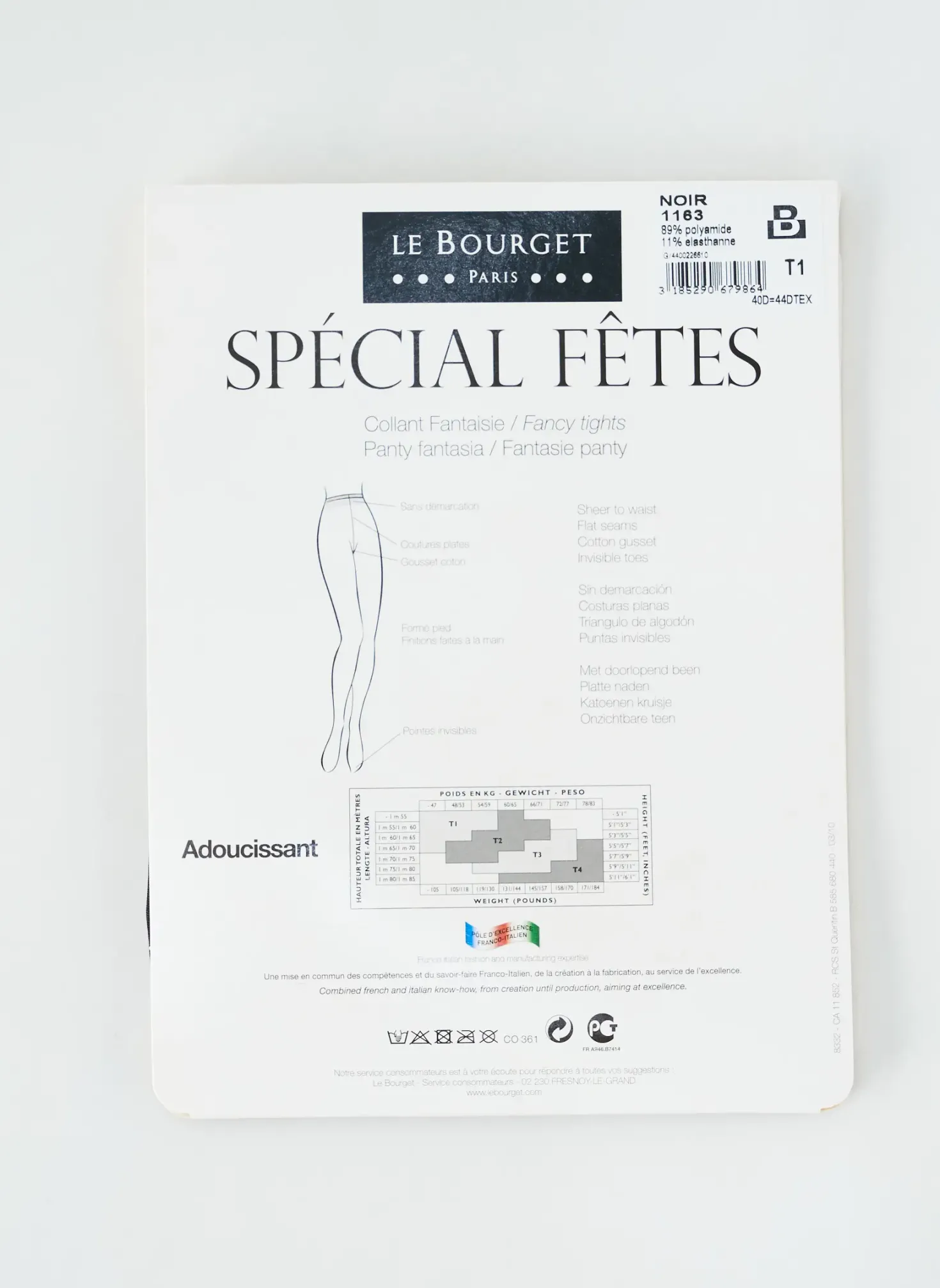 Collants Le Bourget Noir