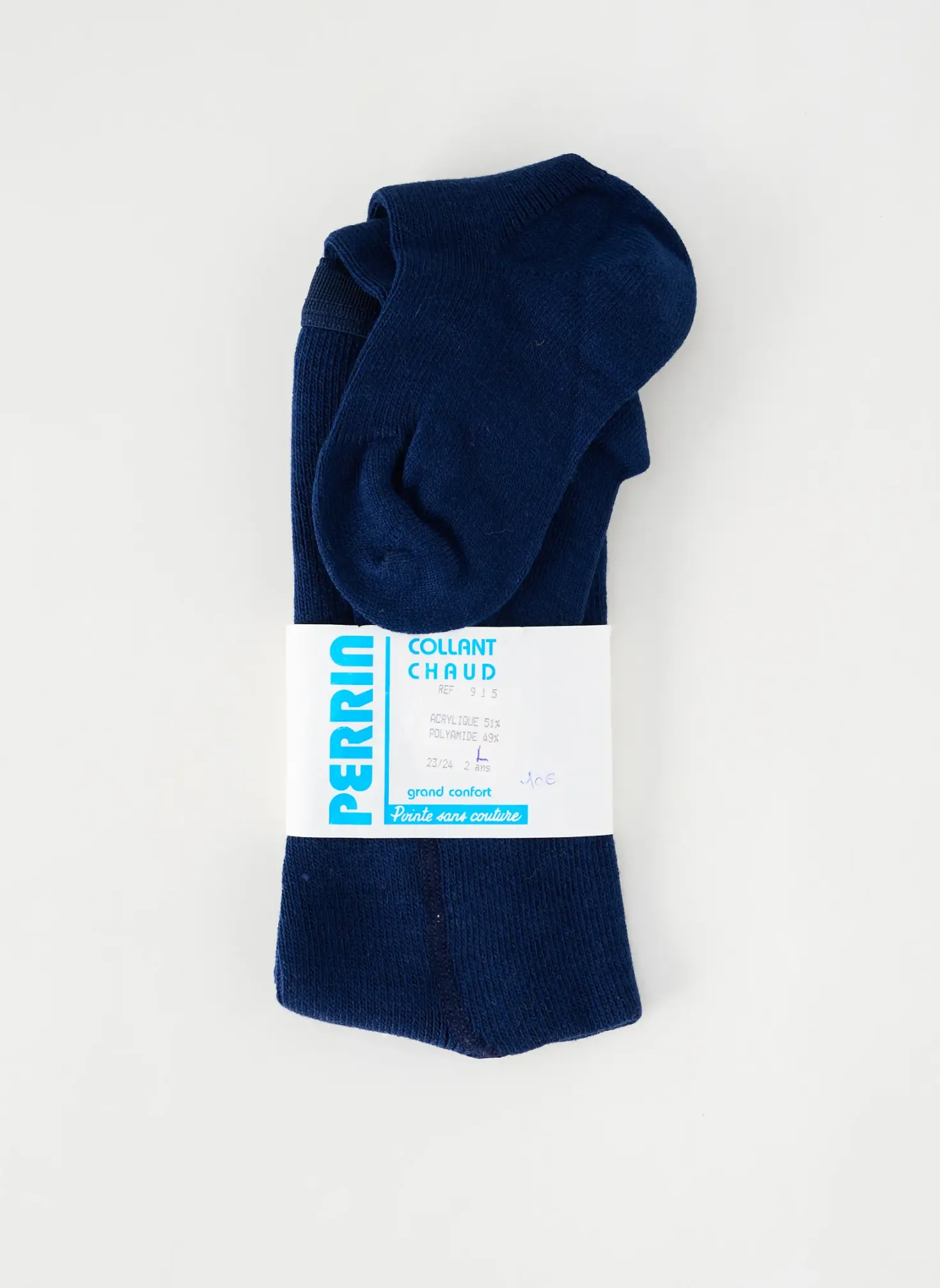 Collants Perrin Bleu