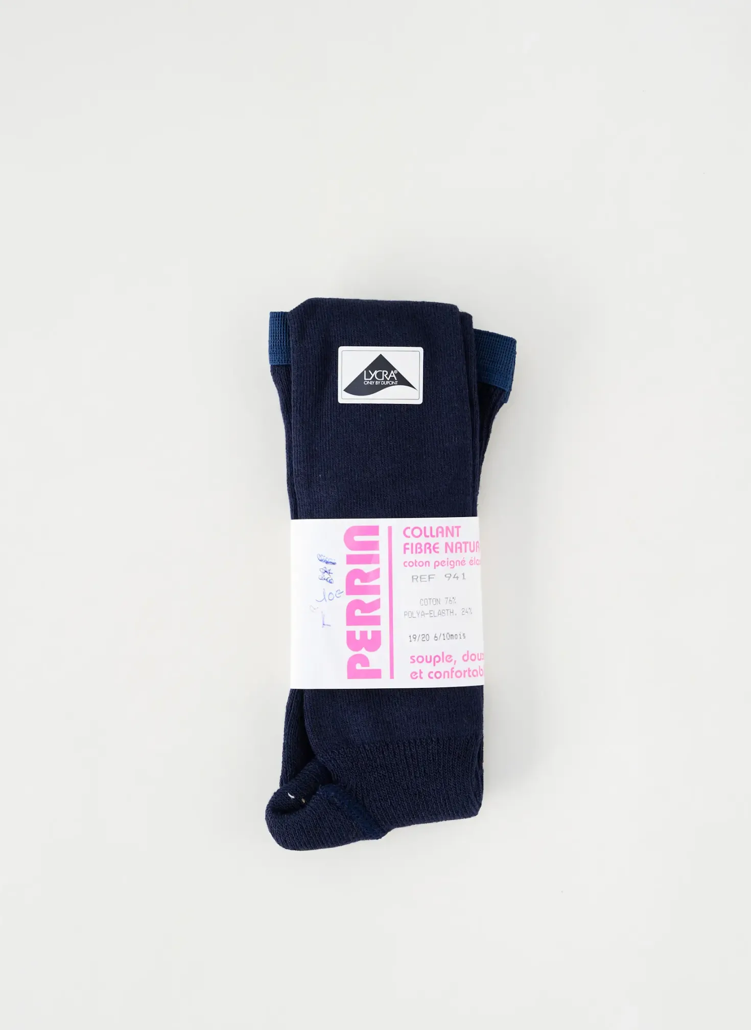 Collants Perrin Bleu