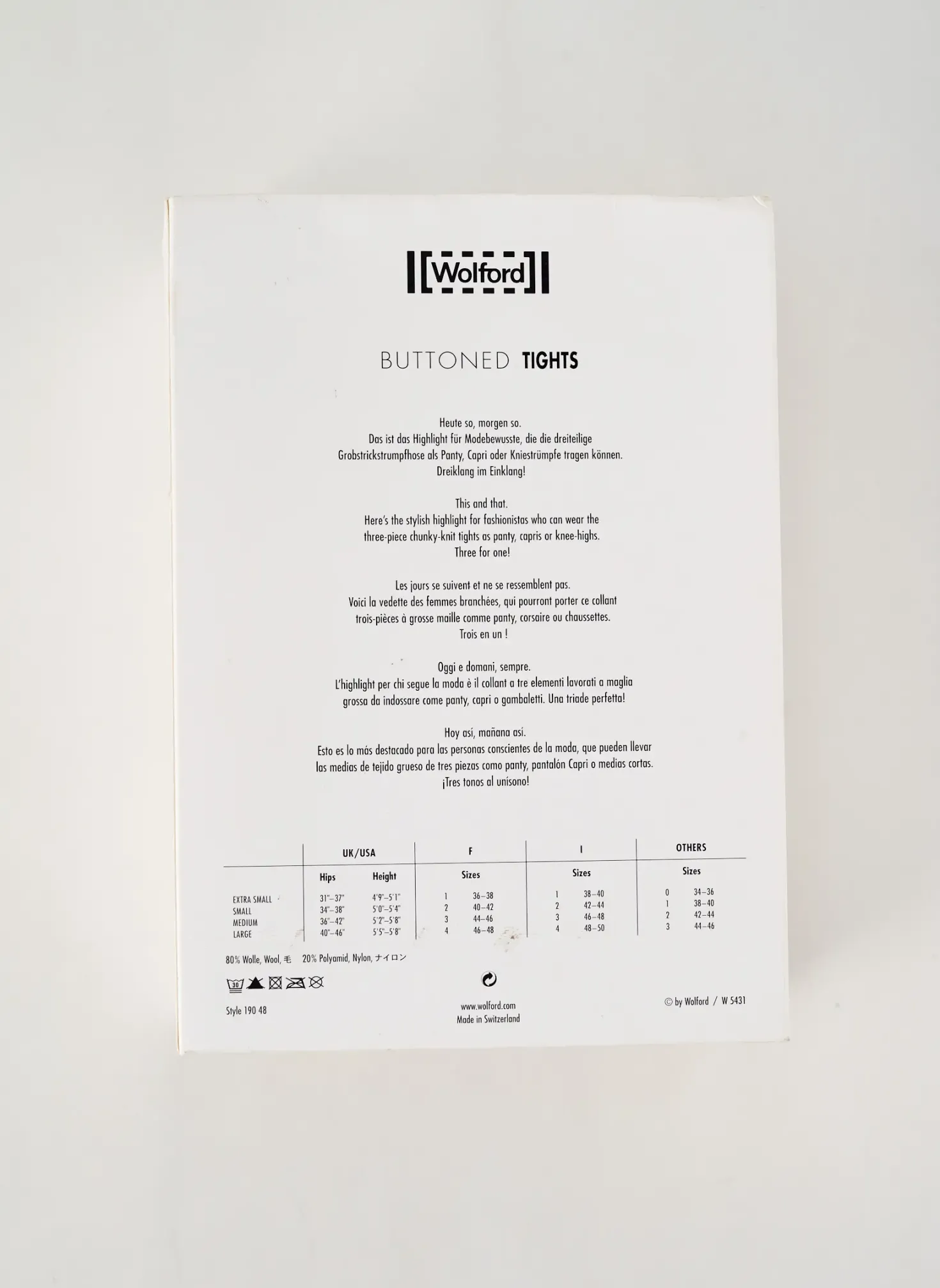 Collants Wolford Noir