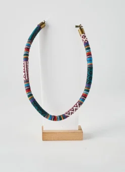 Collier La Fee Maraboutee Bleu