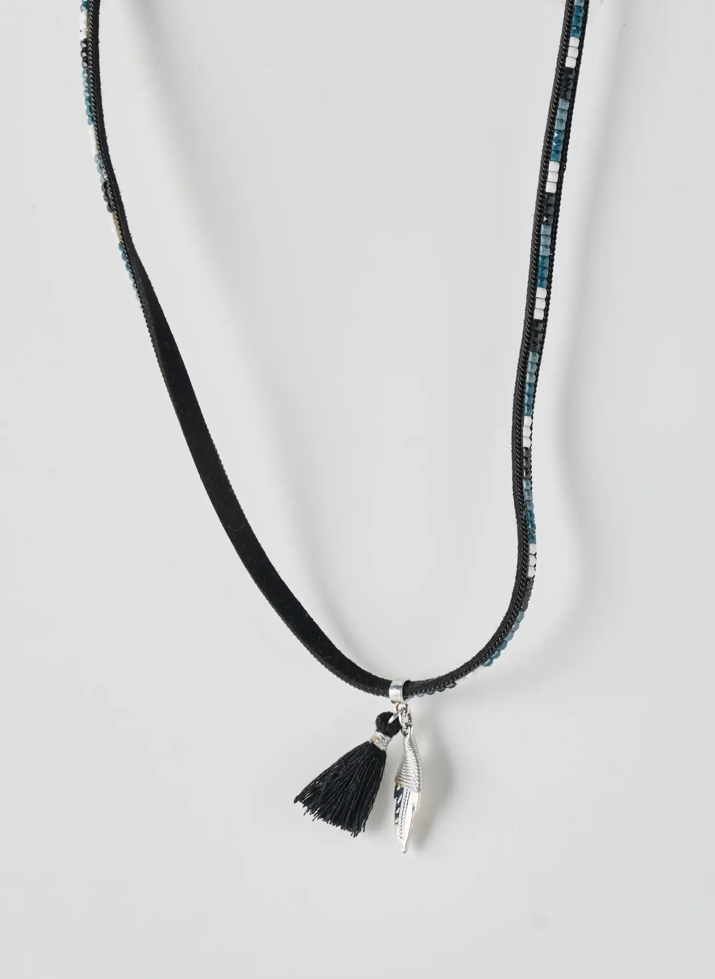 Collier La Fee Maraboutee Noir