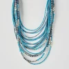 Collier Shan-shan Bleu