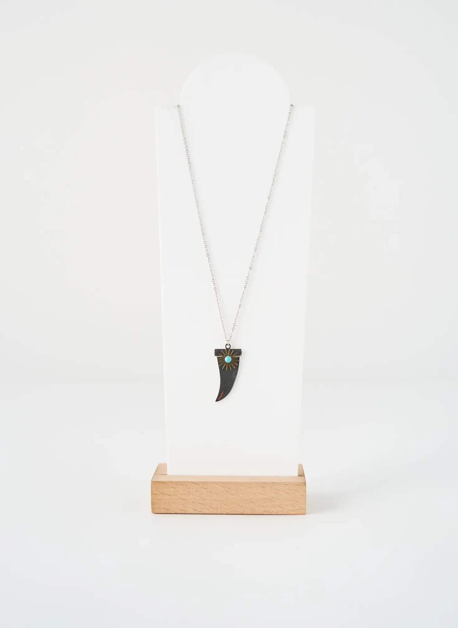 Collier Zag Argent