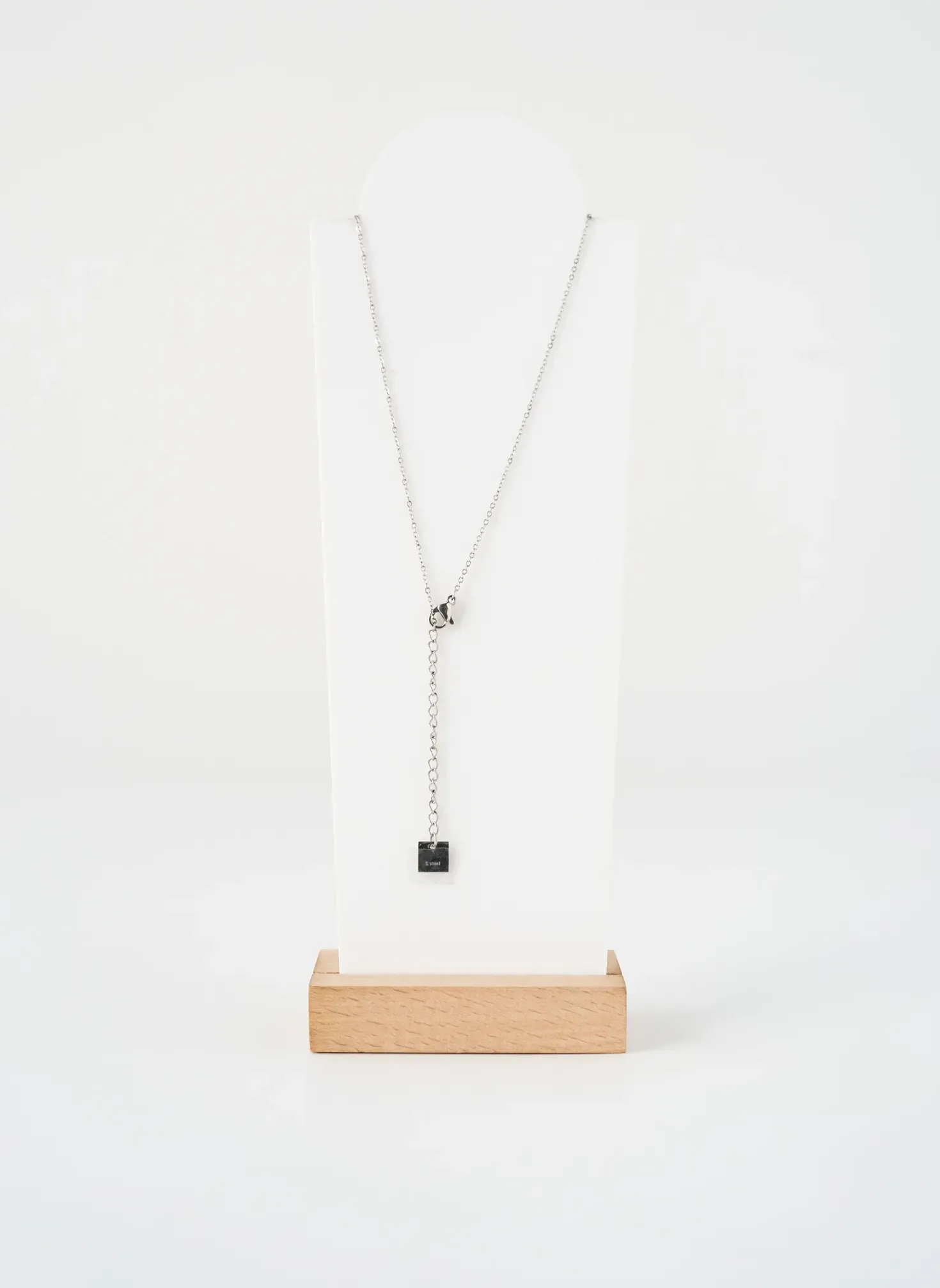 Collier Zag Argent