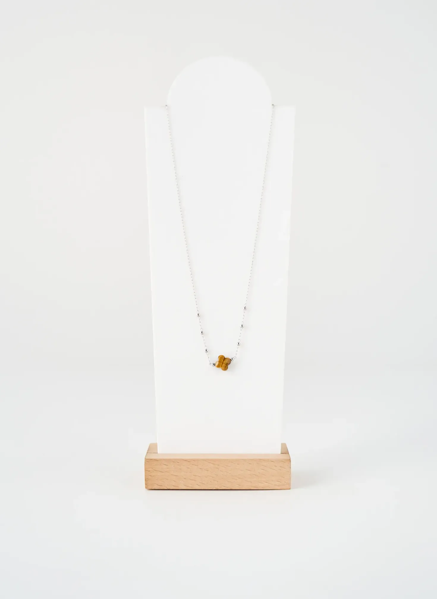 Collier Zag Argent