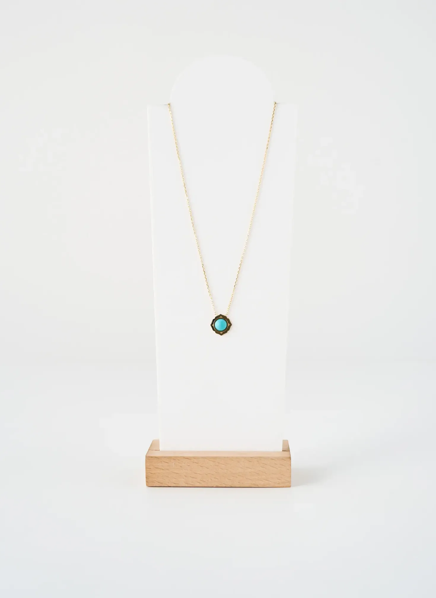 Collier Zag Bleu