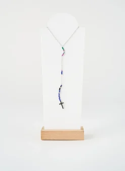 Collier Zag Bleu