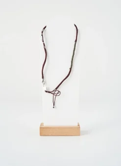 Collier Zag Marron