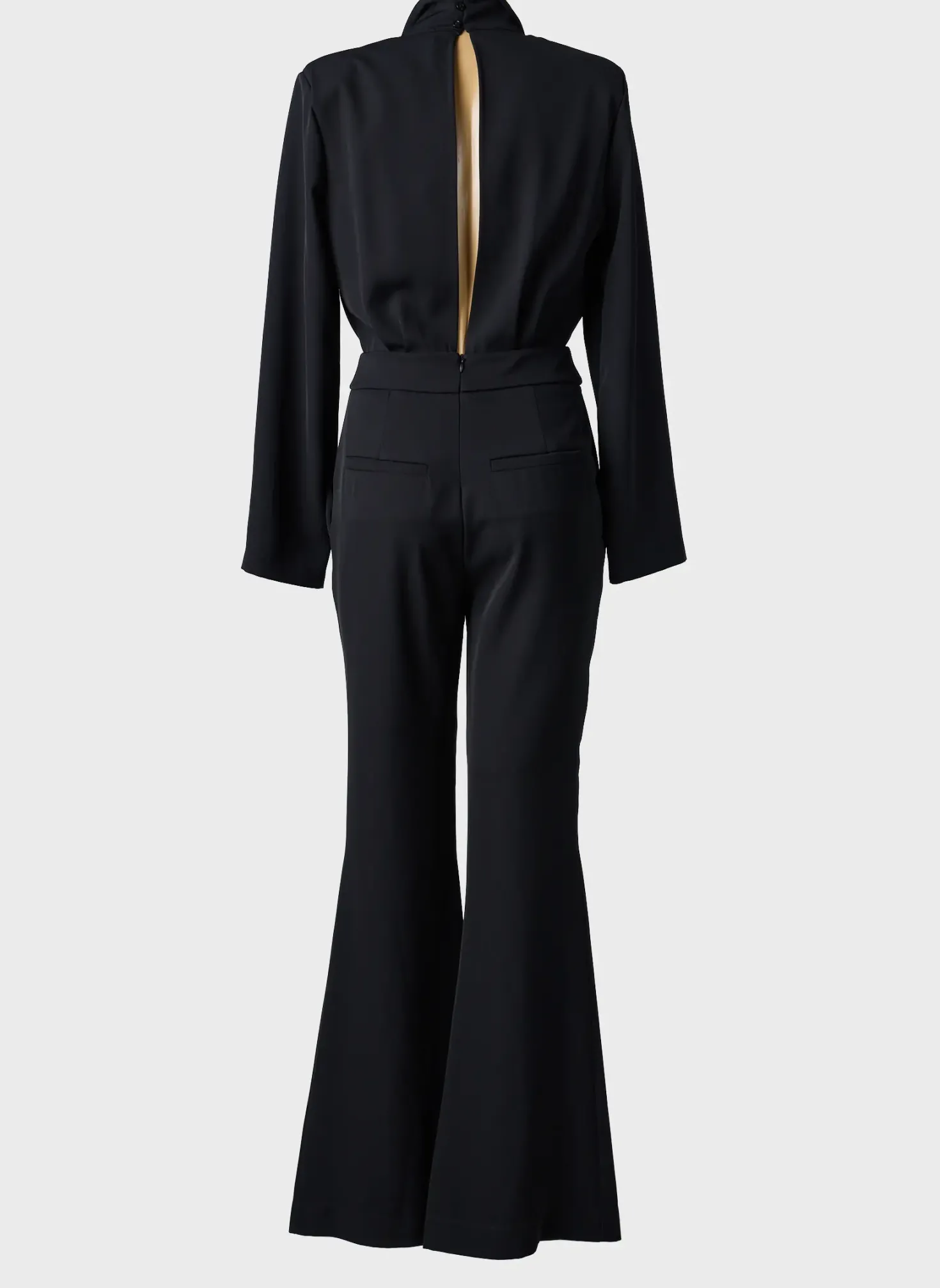 Combi-pantalon Angela Davis Noir Manches Longues