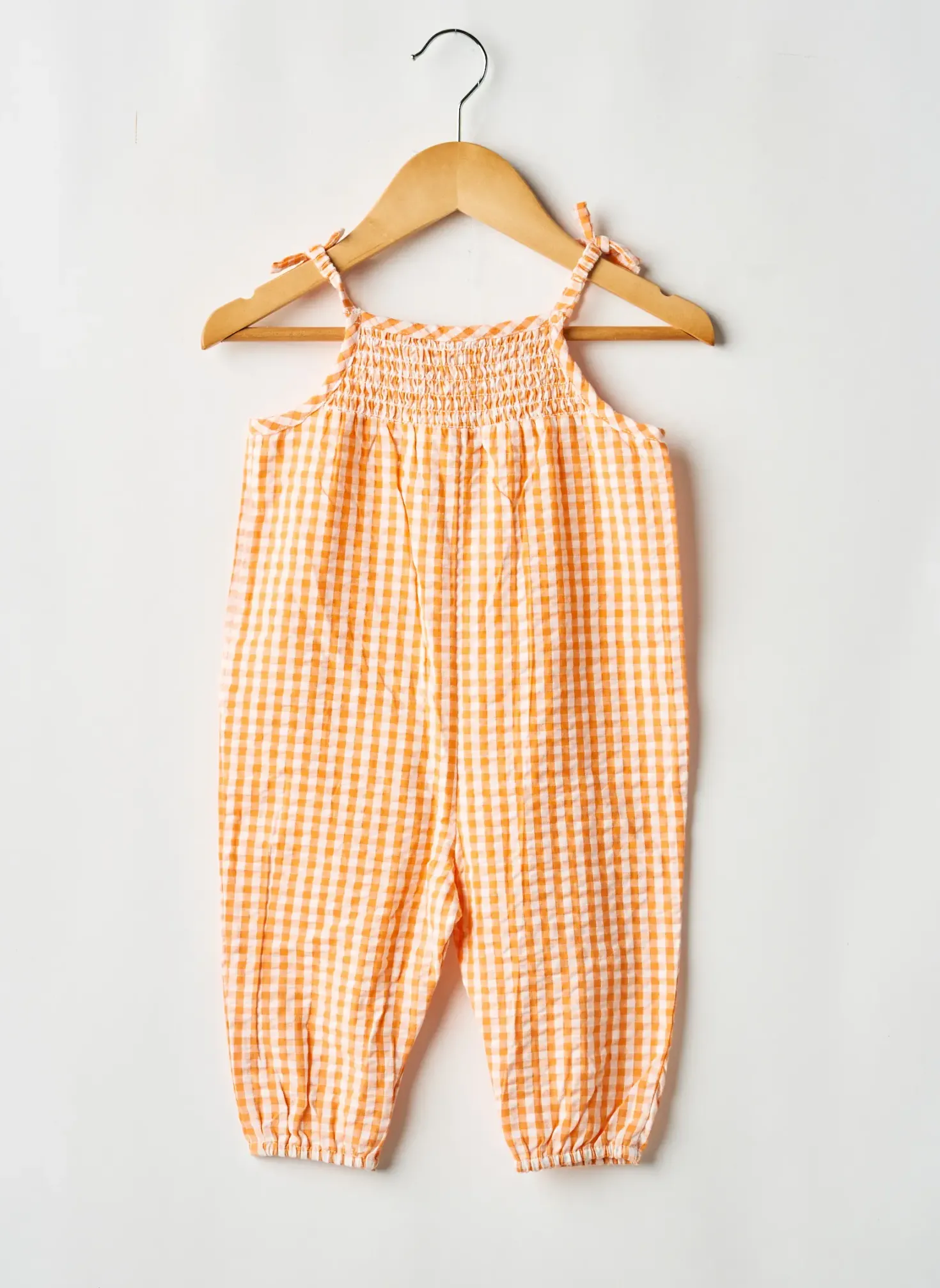 Combi-pantalon Arsene Et Les Pipelettes Orange Fines Bretelles