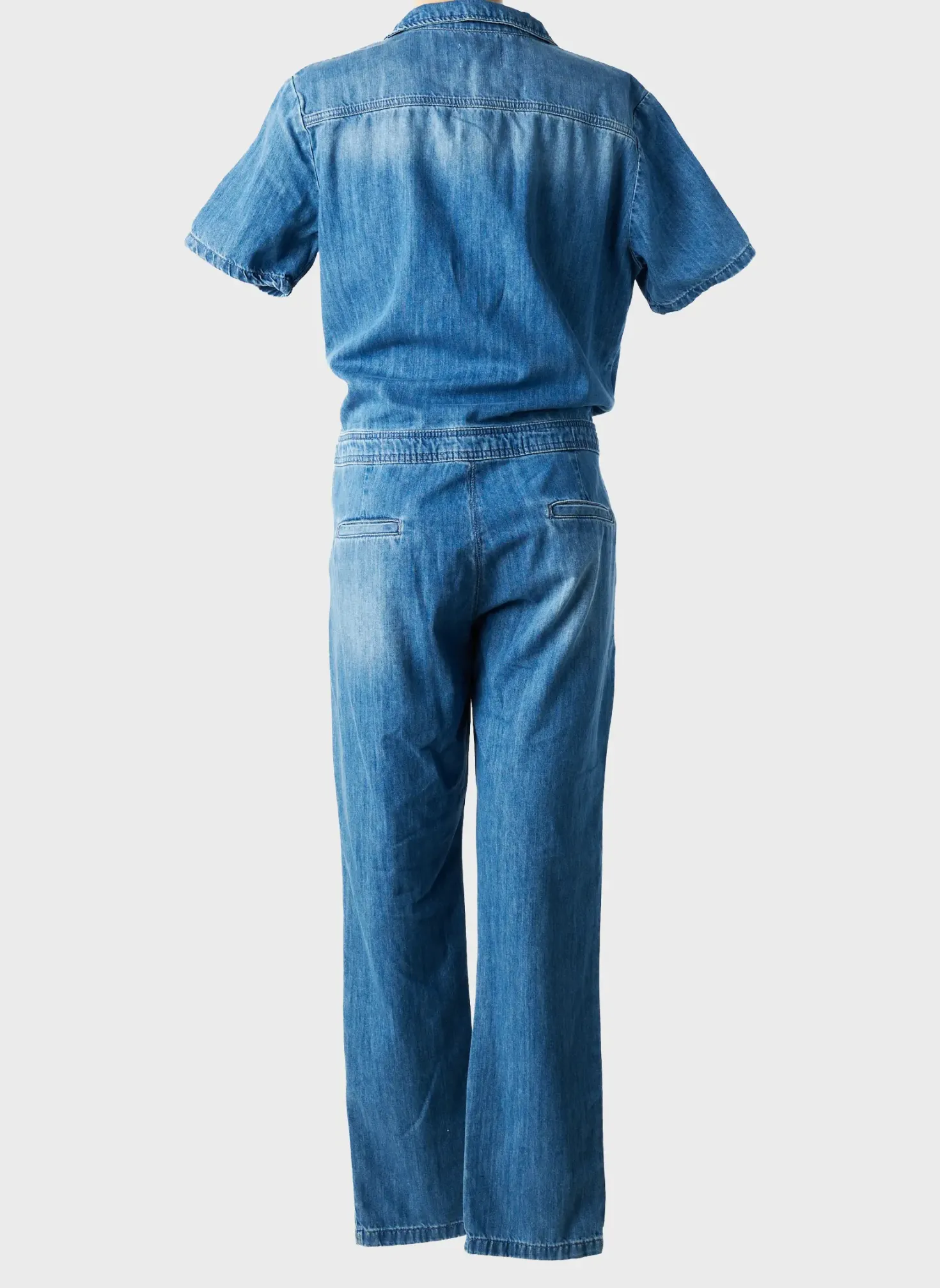 Combi-pantalon Atelier Bô..m Bleu Manches Courtes