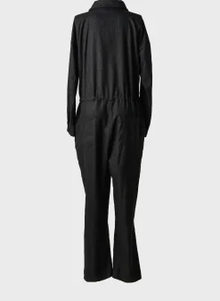 Combi-pantalon Banditas From Marseille Noir Manches Longues