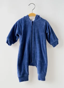 Combi-pantalon Bb And Co Bleu Manches Longues