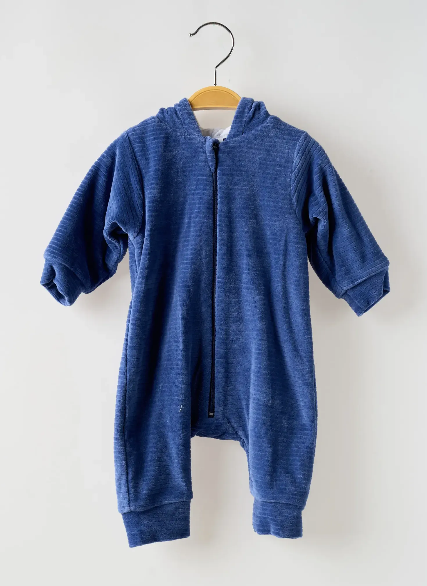 Combi-pantalon Bb And Co Bleu Manches Longues