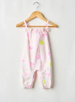 Combi-pantalon Billieblush Rose Fines Bretelles