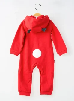 Combi-pantalon Boboli Rouge Manches Longues