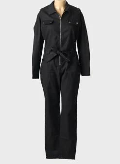 Combi-pantalon Elèsig Noir Manches Longues