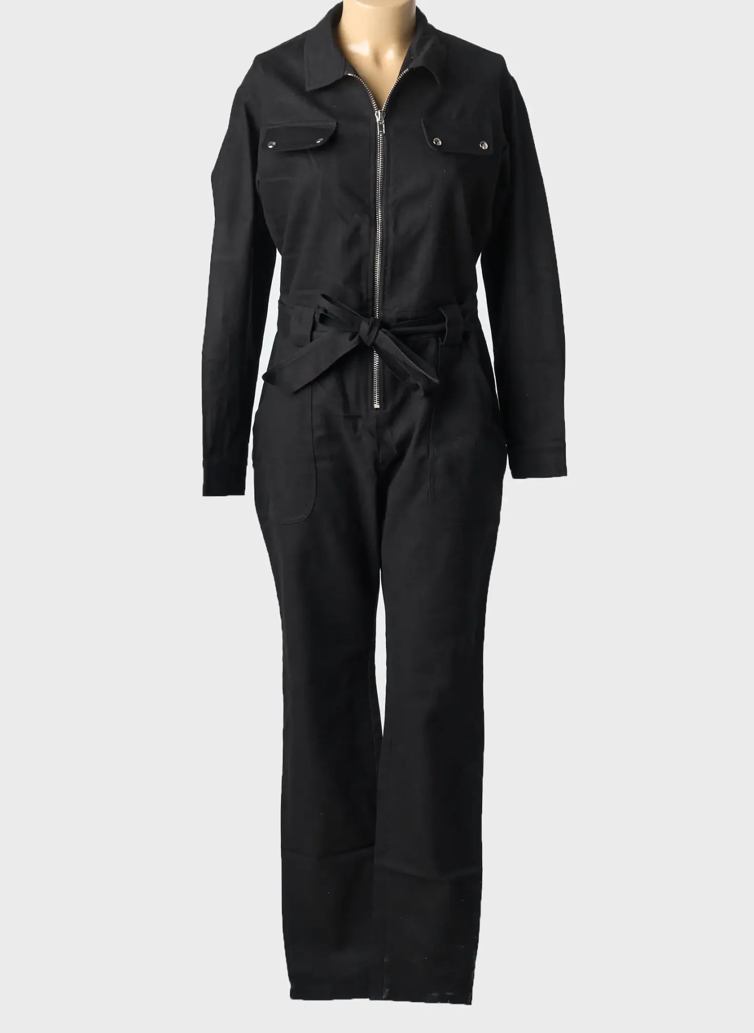 Combi-pantalon Elèsig Noir Manches Longues