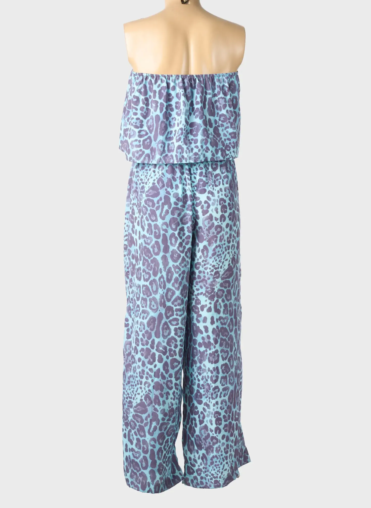 Combi-pantalon Isla Bonita Bleu Sans Manche