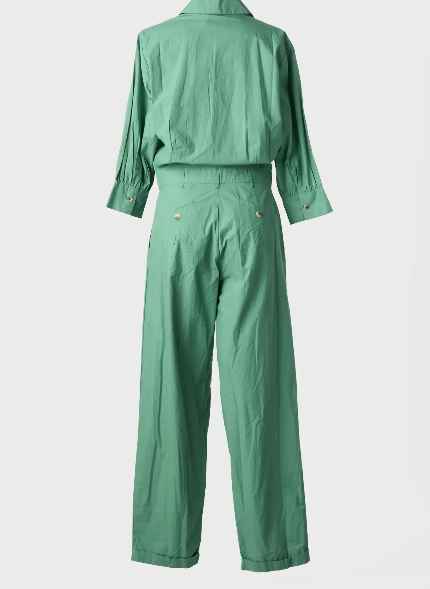 Combi-pantalon Leon & Harper Vert Manches Longues