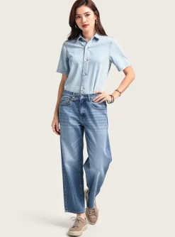Combi-pantalon Le Temps Des Cerises Bleu