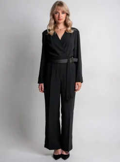 Combi-pantalon Mango Noir