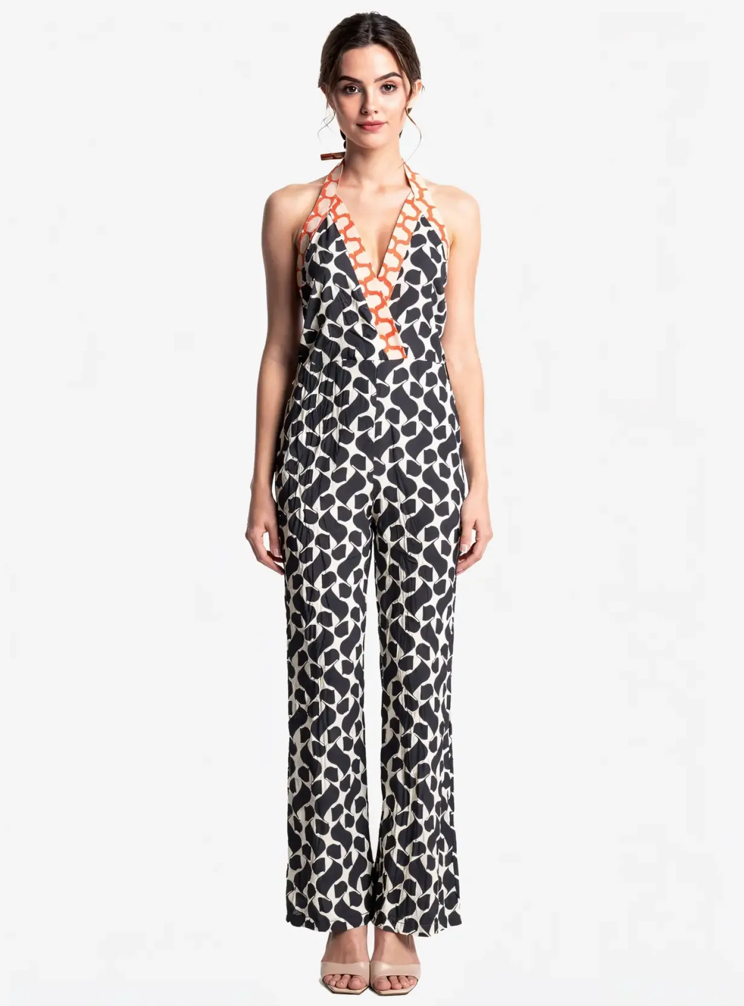 Combi-pantalon Mango Noir