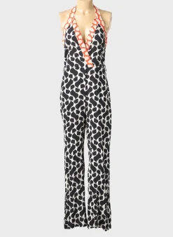Combi-pantalon Mango Noir