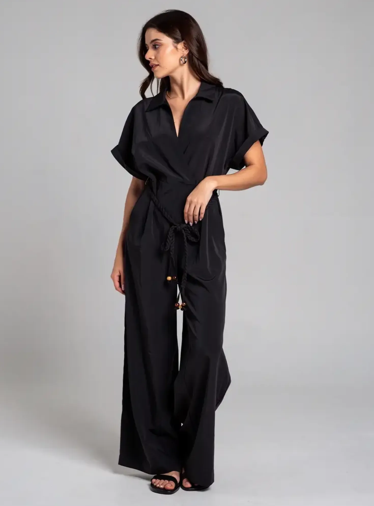 Combi-pantalon Mango Noir