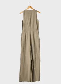 Combi-pantalon Mango Vert