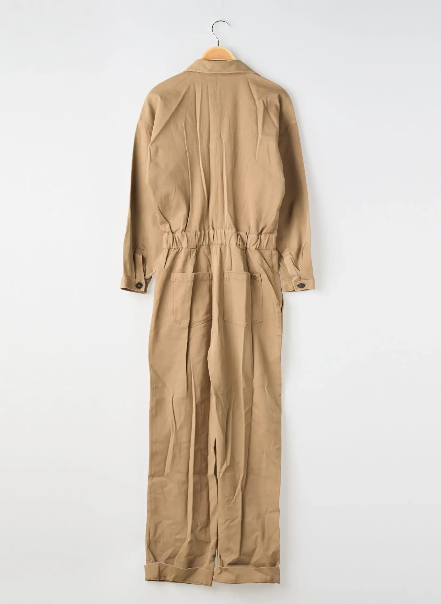 Combi-pantalon Massimo Dutti Marron Manches Longues