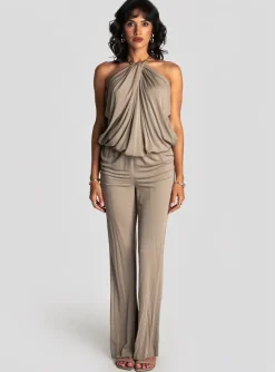 Combi-pantalon Msgm Marron Sans Manche