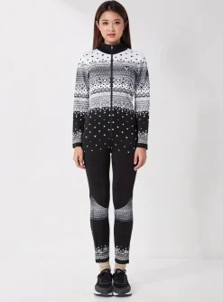 Combi-pantalon Newland Noir Manches Longues