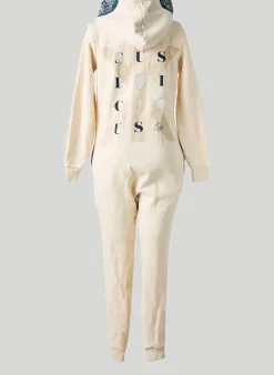 Combi-pantalon Onepiece Beige Manches Longues