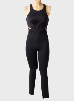 Combi-pantalon Oysho Noir Sans Manche