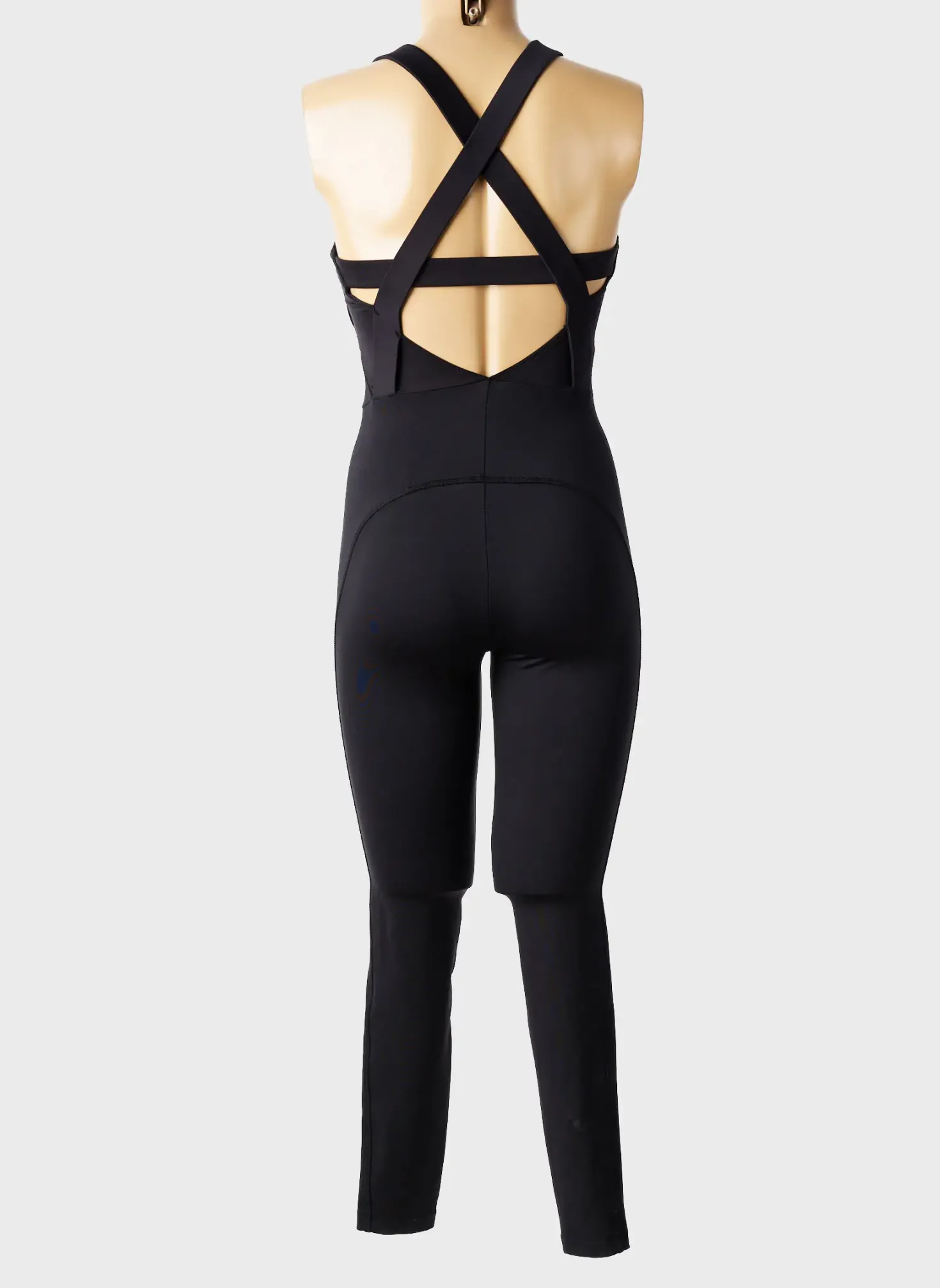 Combi-pantalon Oysho Noir Sans Manche