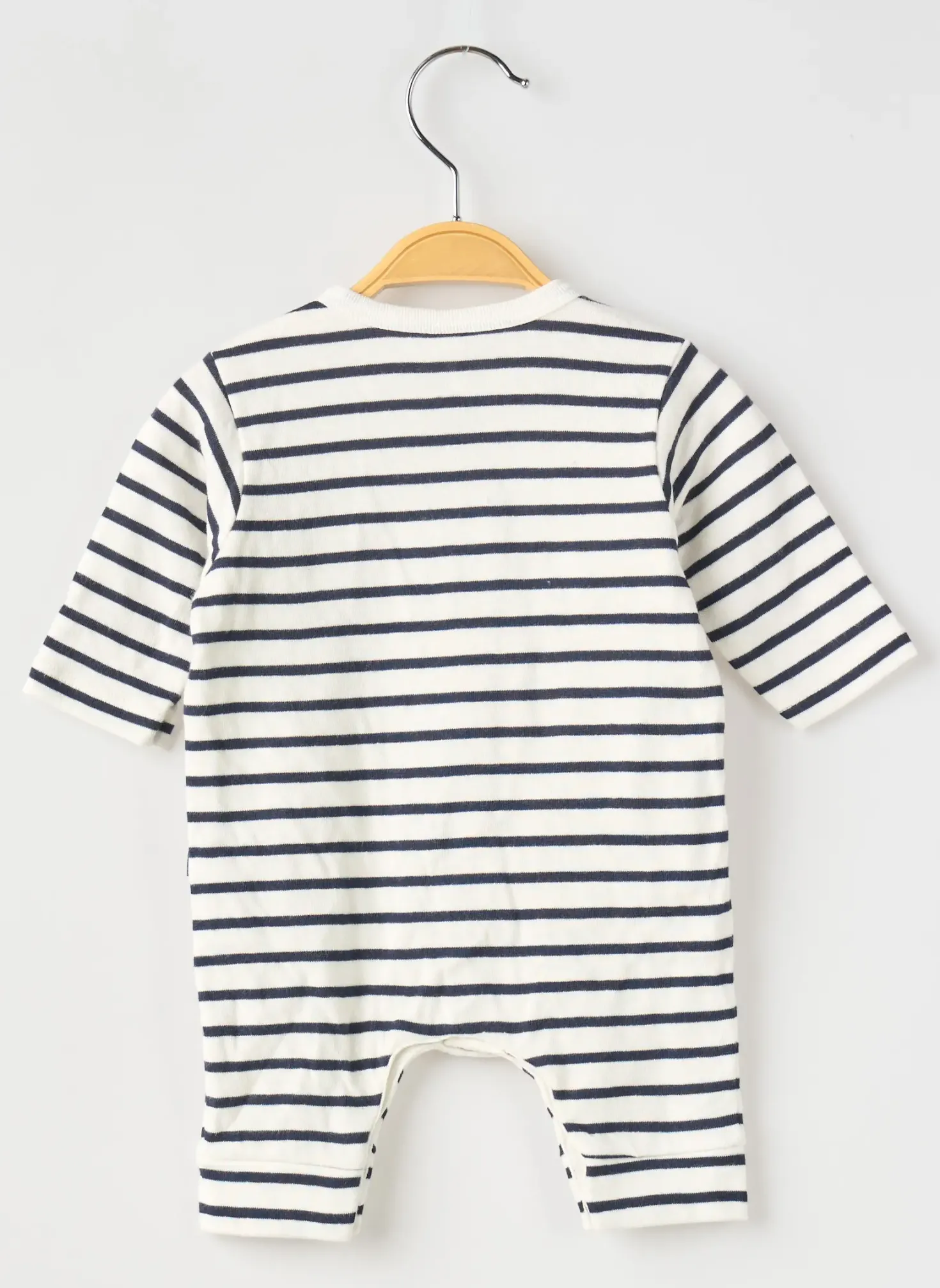 Combi-pantalon Petit Bateau Bleu Manches Longues