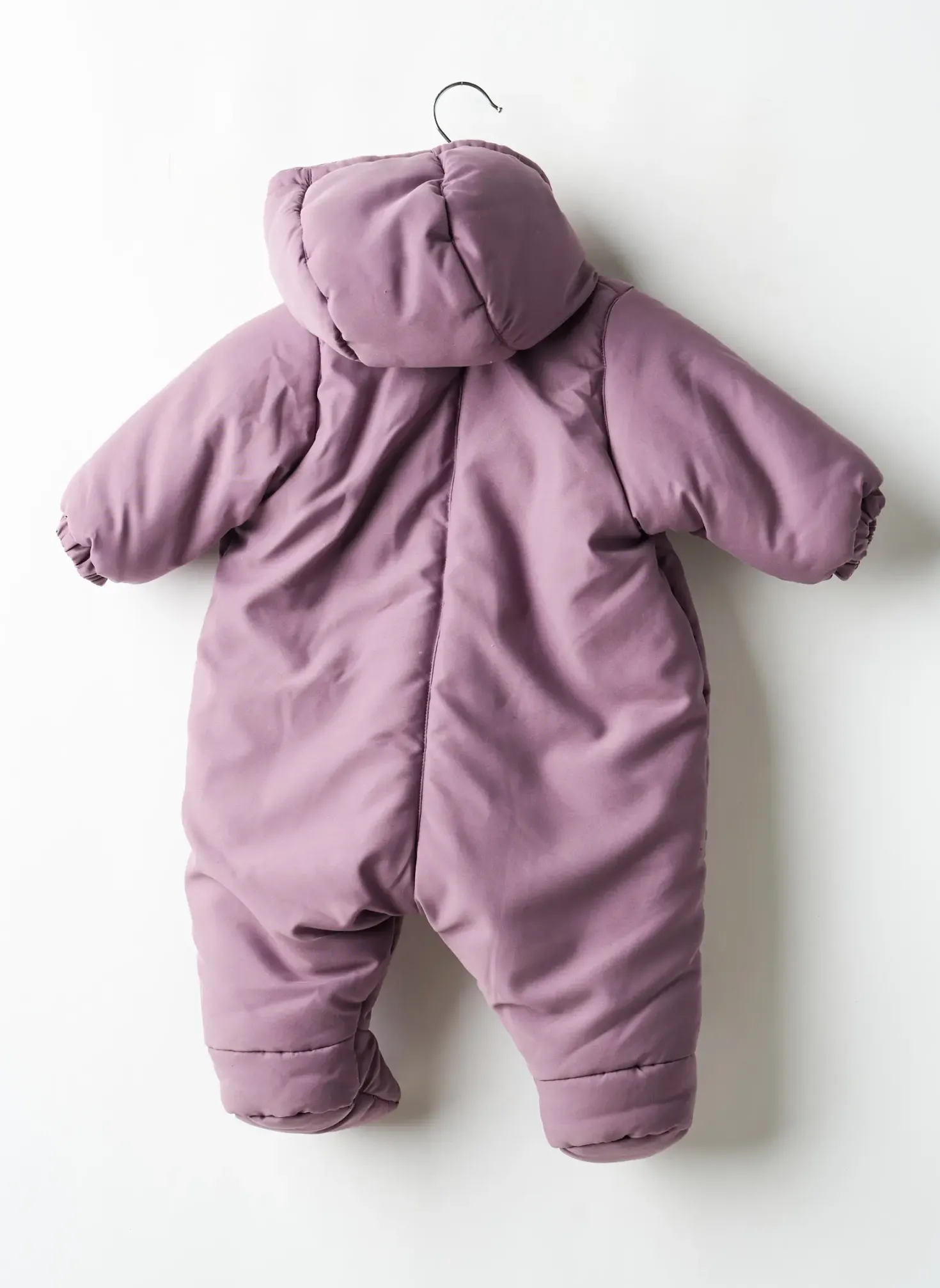 Combi-pantalon Petit Bateau Violet Manches Longues