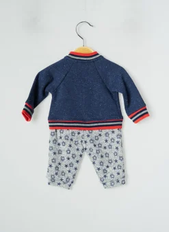 Combi-pantalon 3 Pommes Bleu Manches Longues