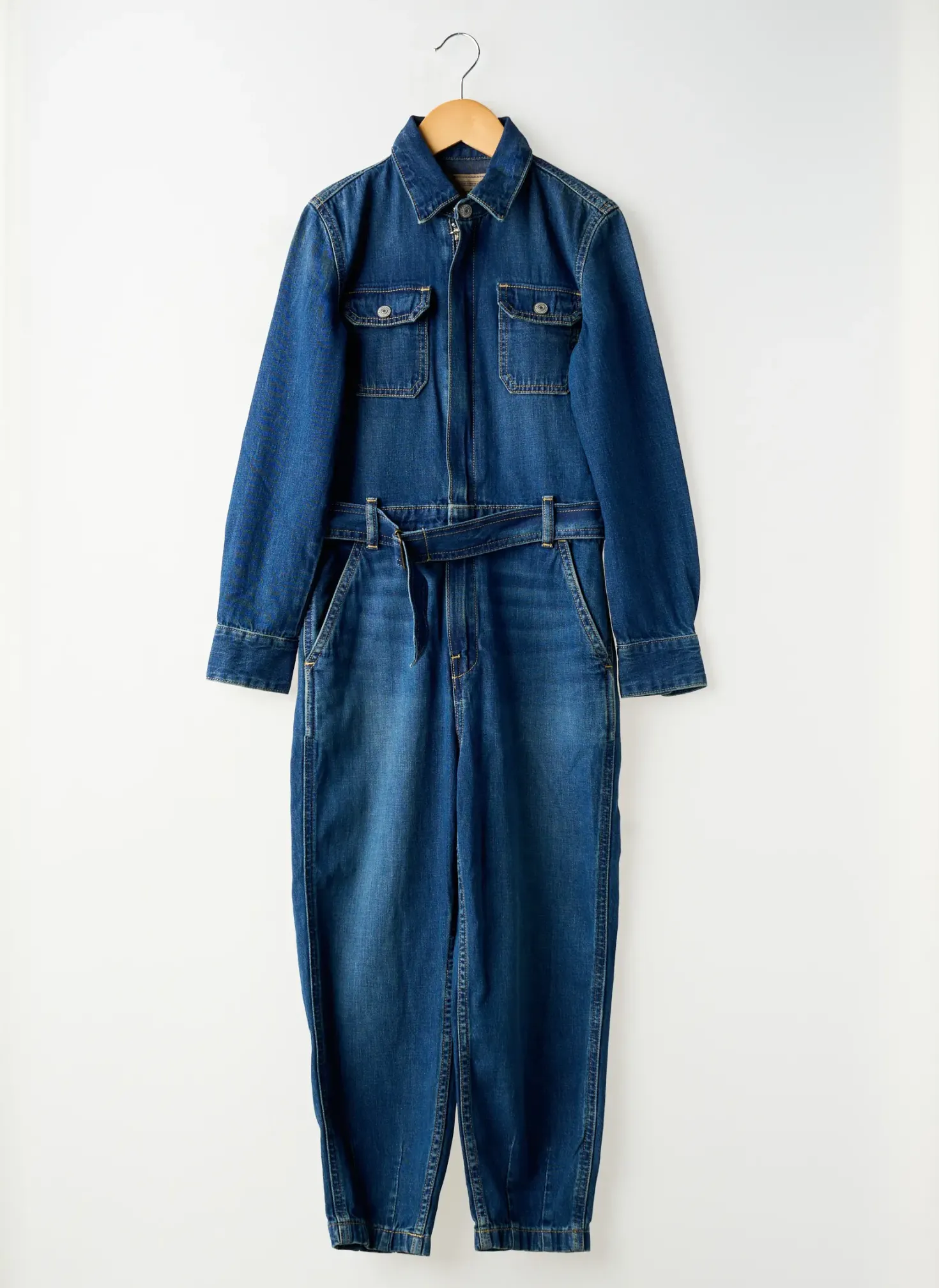 Combi-pantalon Ralph Lauren Bleu Manches Longues