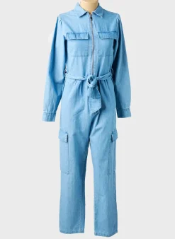 Combi-pantalon Riani Bleu Manches Longues